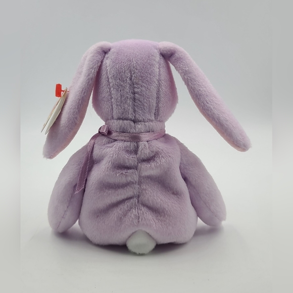 TY Beanie Babies - FLOPPITY the Purple Bunny (14 inch) - Picture 4 of 4
